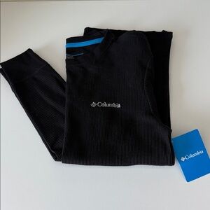 Columbia Black and Blue Thermal Shirt